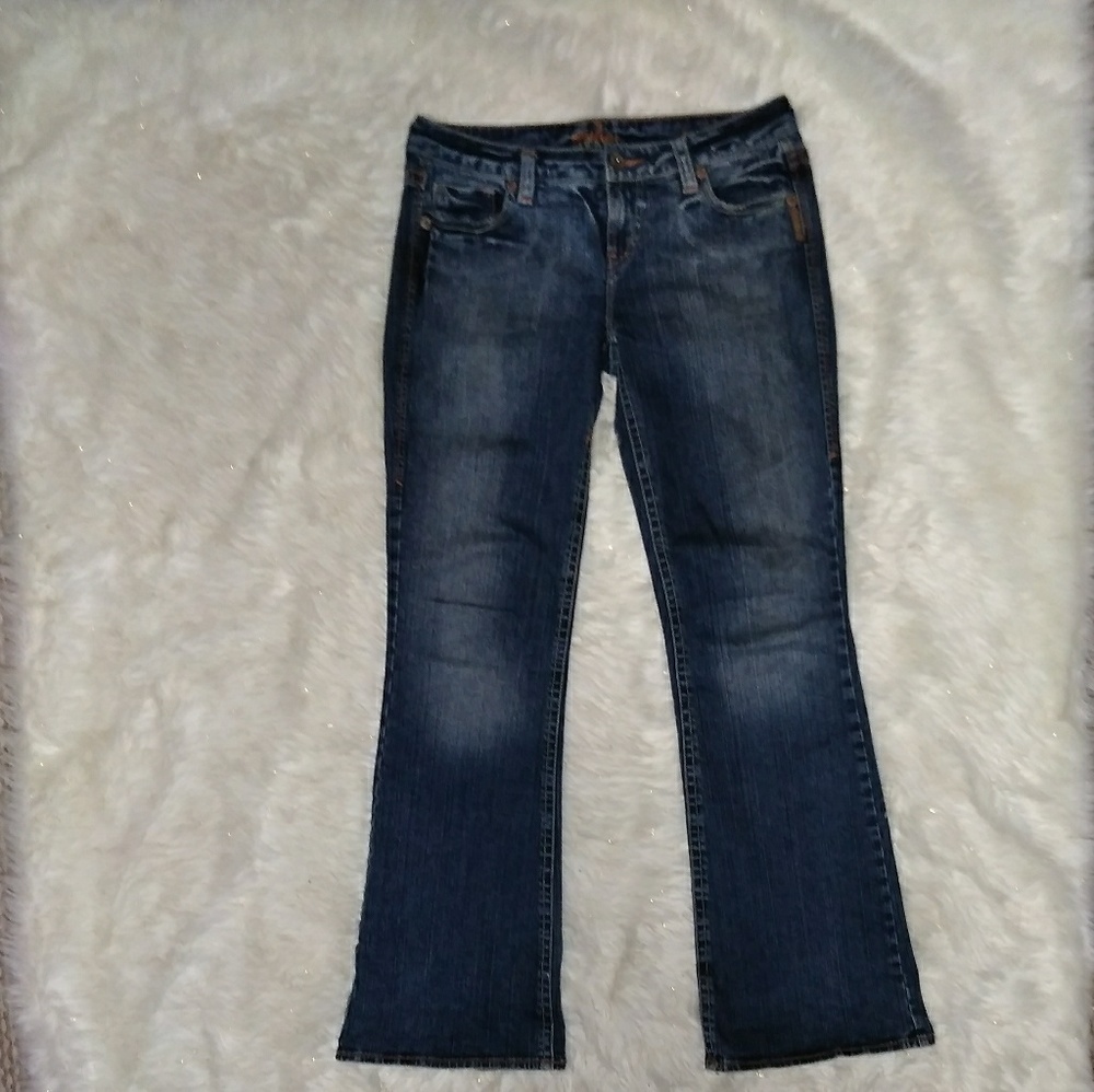 Silver Lola Bootcut Denim